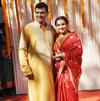 Stars wish newlyweds Vidya and Siddharth Roy Kapur